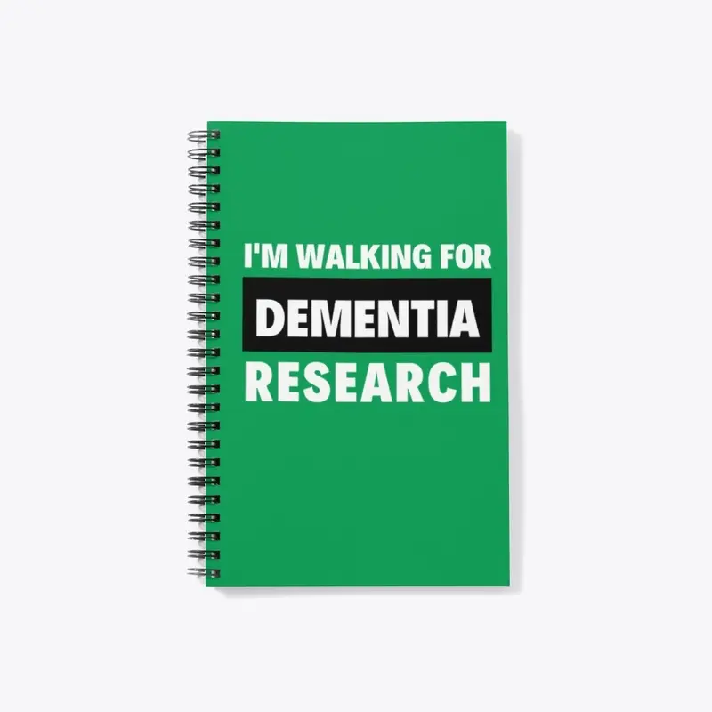 Walking for Dementia Research Notebook