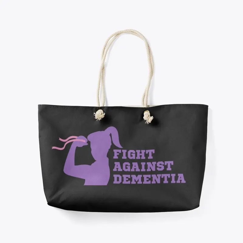 Fight Against Dementia Nurse Tote