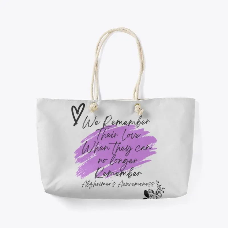 Nurse Tote with We Remember Their...